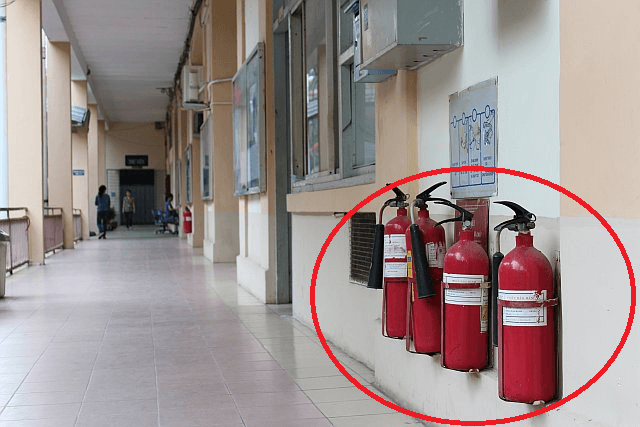 Bố trí bình chữa cháy đúng vị trí để đảm bảo an toàn và bảo vệ kịp thời khi cháy xảy ra