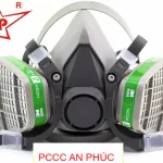 Mặt nạ 3M 6200 kèm phin 6004 phòng độc NH3.