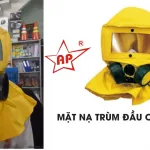 Mặt nạ trùm đầu chống hóa chất NP312: Giá 550.000Đ/Cái