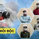 Mặt nạ phòng khói độc thiết bị cần thiết cho môi trường ô nhiễm