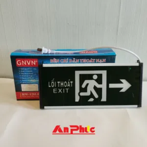 Đèn Exit thoát hiểm GNVN loại 1 mặt