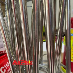 Thang dây thoát hiểm bậc inox cáp thép