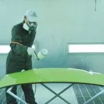 Bán sức khỏe với nghề phun sơn