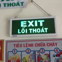 Đèn Exit 1 mặt Kentom