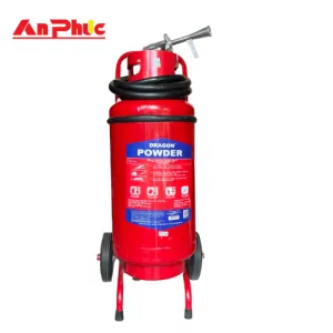 Bình chữa cháy có xe đẩy bột ABC Dragon 35kg