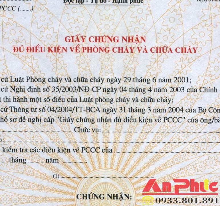 PCCC An Phúc