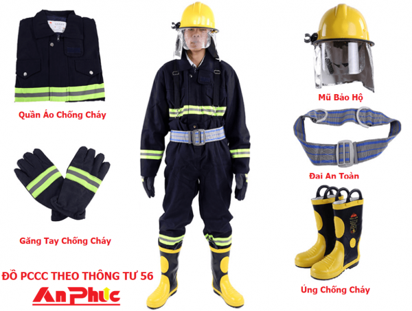 Quần áo chống cháy TT56 CHINA