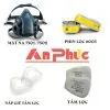 Mặt nạ 3M loại 7501 + phin lọc 6003 + tấm lọc 5N11 + nắp giữ 501