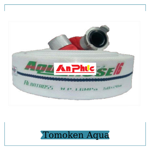 Vòi chữa cháy Tomoken Aqua D50 x 20m x 1.6 Mpa