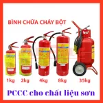 PCCC cho chất liệu sơn nên dùng loại bình chữa cháy nào?