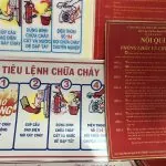 Tìm hiểu nội quy tiêu lệnh PCCC và cấm lửa cấm hút thuốc