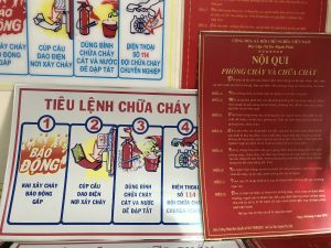 Tìm hiểu nội quy tiêu lệnh PCCC và cấm lửa cấm hút thuốc