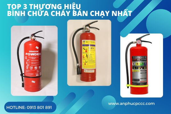 thương hiệu bình chữa cháy bán chạy