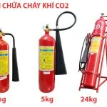 Bình chữa cháy khí CO2 chuyên trị chập điện