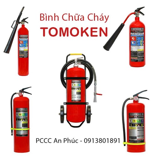 bình chữa cháy Tomoken