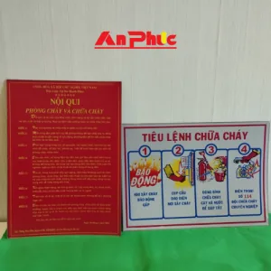 bảng hiệu PCCC