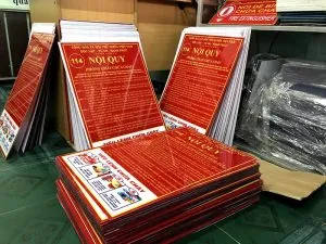 Bảng hiệu phòng cháy chữa cháy