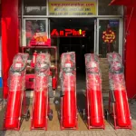 Các cơ sở kinh doanh quy định cần trang bị bình chữa cháy có bánh xe