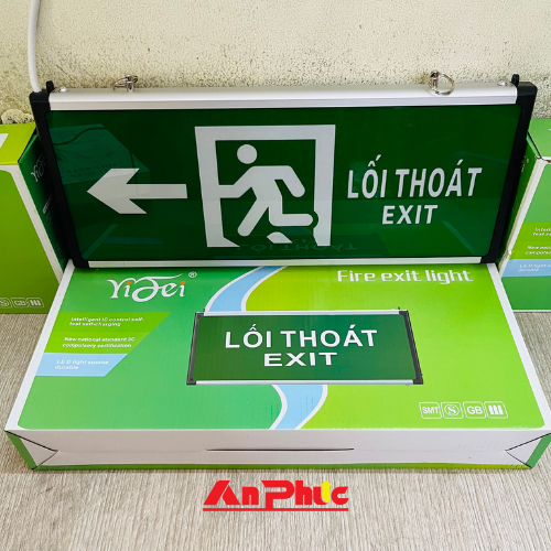 Bảng đèn exit một mặt chỉ trái