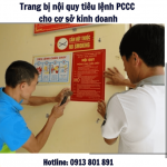 Tầm quan trọng của bộ nội quy tiêu lệnh PCCC trong các doanh nghiệp