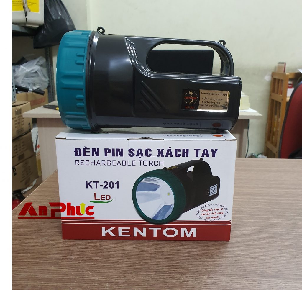 Đèn pin sạc Kentom