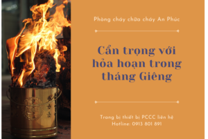 thiết bị PCCC cần có