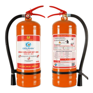 Bình chữa cháy Bột ABC 4kg Dolphin